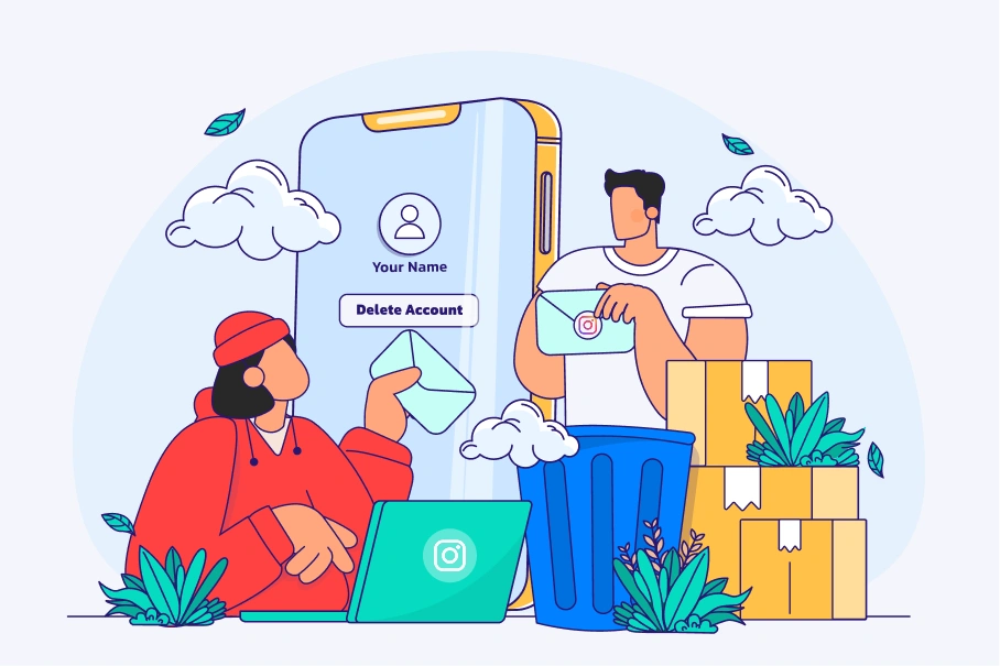 چگونه اکانت اینستاگرام را حذف کنیم؟ آموزش تصویری حذف اکانت اینستا